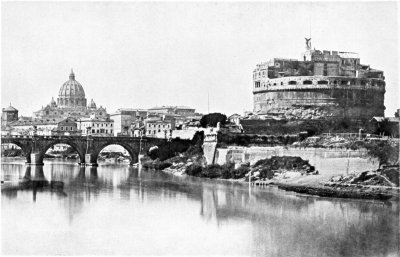 CASTEL SAN ANGELO AND ST. PETER’S, ROME