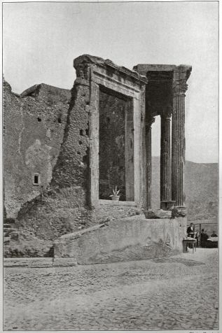 Example Of Opus Incertum. The Circular Temple At Tivoli