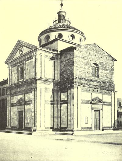 Façade of S. Maria Delle Carceri.