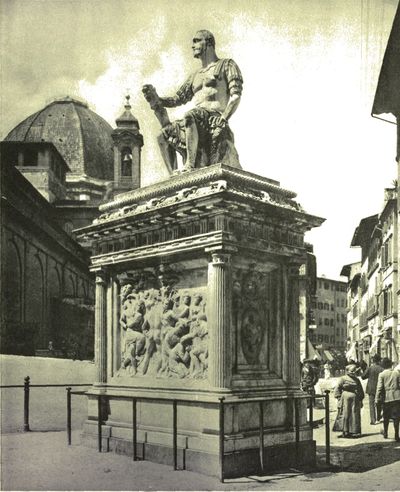 Statue of Giovanni delle Bande Nere.