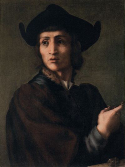 Jacopo da Pontormo: Portrait of an Engraver.