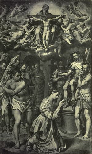 The Martyrdom of S. Catharine.