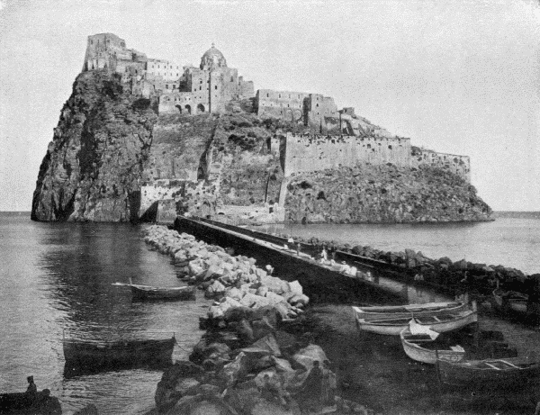 Castle of Vittoria Colonna at Ischia.