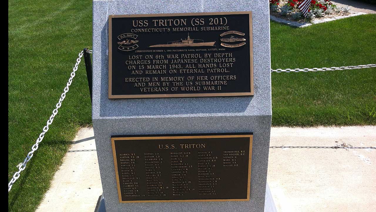USS Triton (SS201) Connecticut's Memorial Submarine