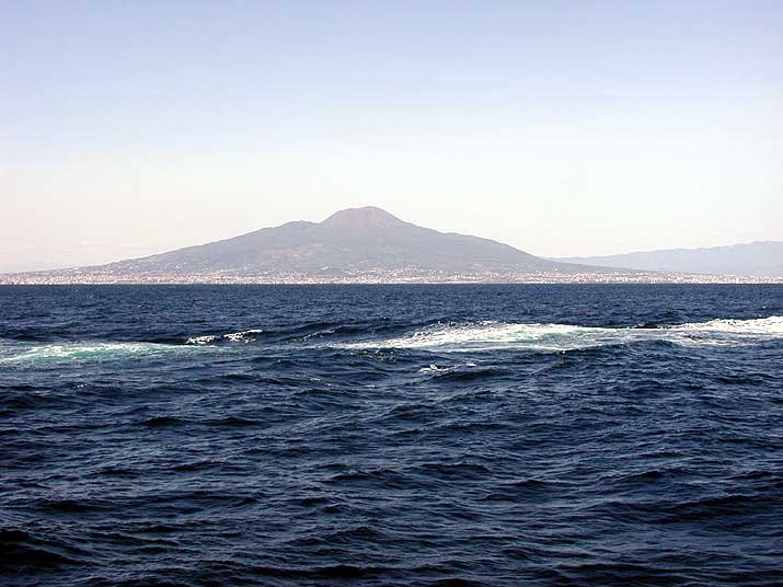 Vesuvius from Bay of Naples