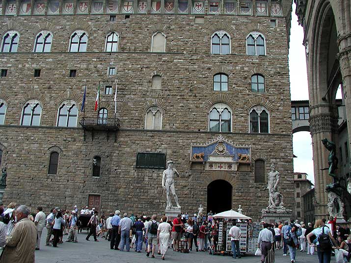 The Palazzo Signoria in Florence, Italy