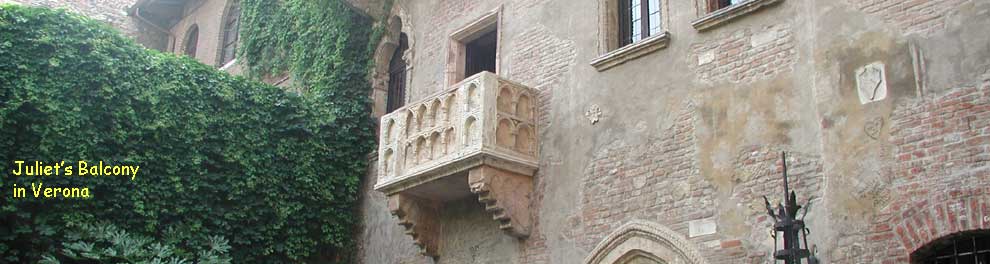 The Balcony of Juliet in Verona