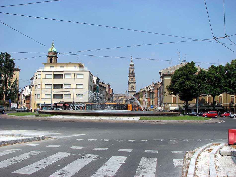 Intersection in Parma