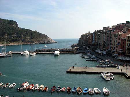 Portovenere from our hotel room