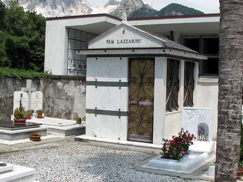 Cemetery in Carrara