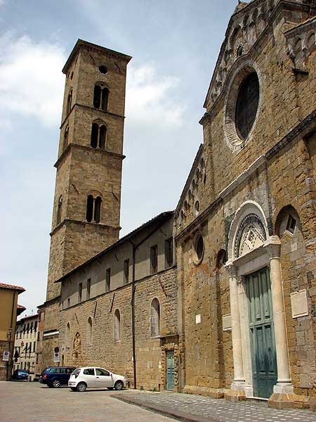 The cathedral in Volterra, Italy
