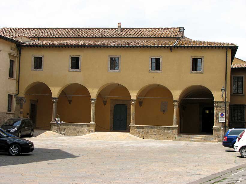 The orphanage in Volterra, Italy