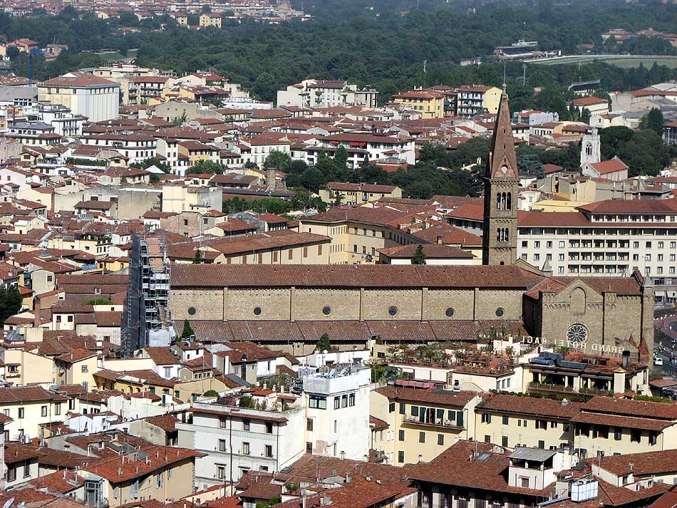 The Basilica di Santa Maria Novella in Firenze