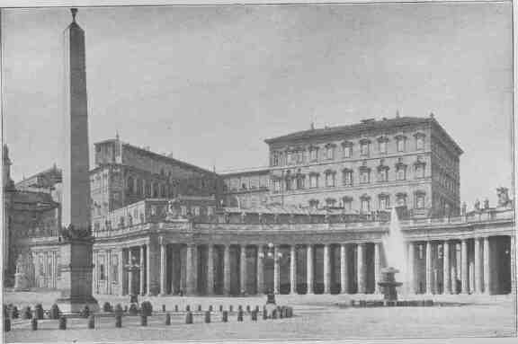 33 Colonnade and Fountain at St. Peter's

