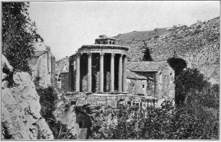 The Circular Temple At Tivoli