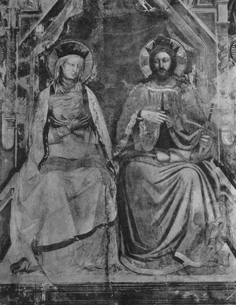 CHRIST WITH THE VIRGIN ENTHRONED