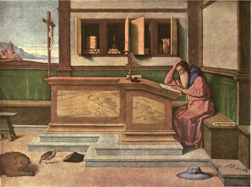 S. Jerome in His Study.