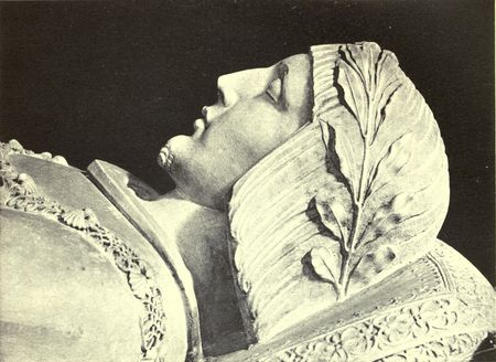 Head of Gaston de Foix, from the Tomb.