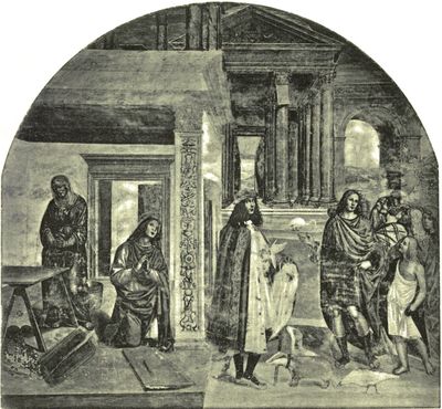 Scene from the Life of S. Benedict.