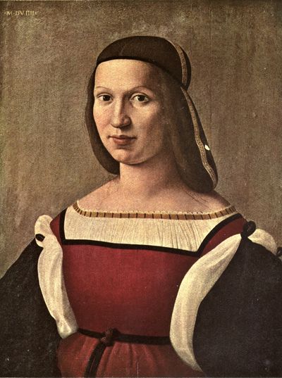 Ridolfo Ghirlandajo: Portrait of a Lady.