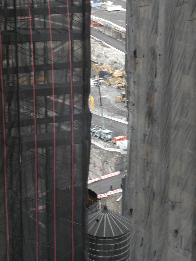 View of Ground Zero from the Marriott Financal Center